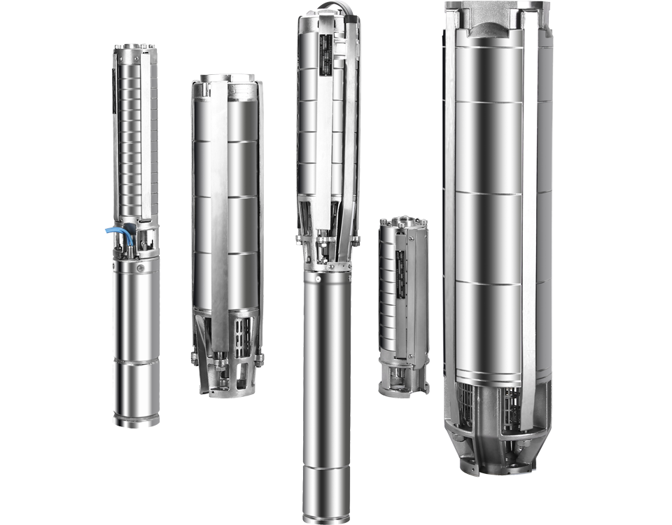 SJ不銹鋼多級深井潛水電泵