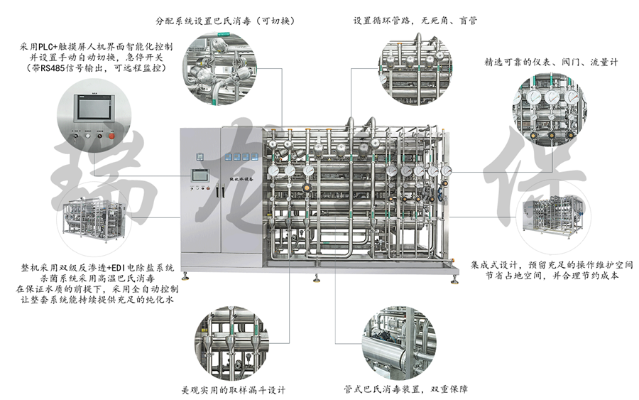 瑞龍純化水設(shè)備，醫(yī)藥純化水設(shè)備